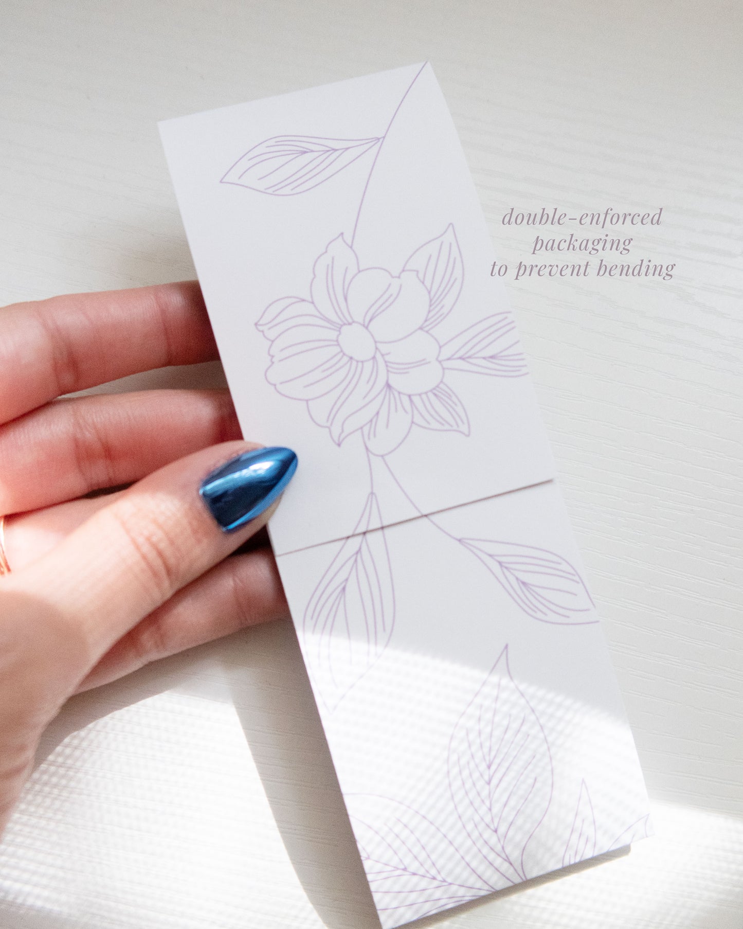 Gold Foil One More Chapter Bookmark