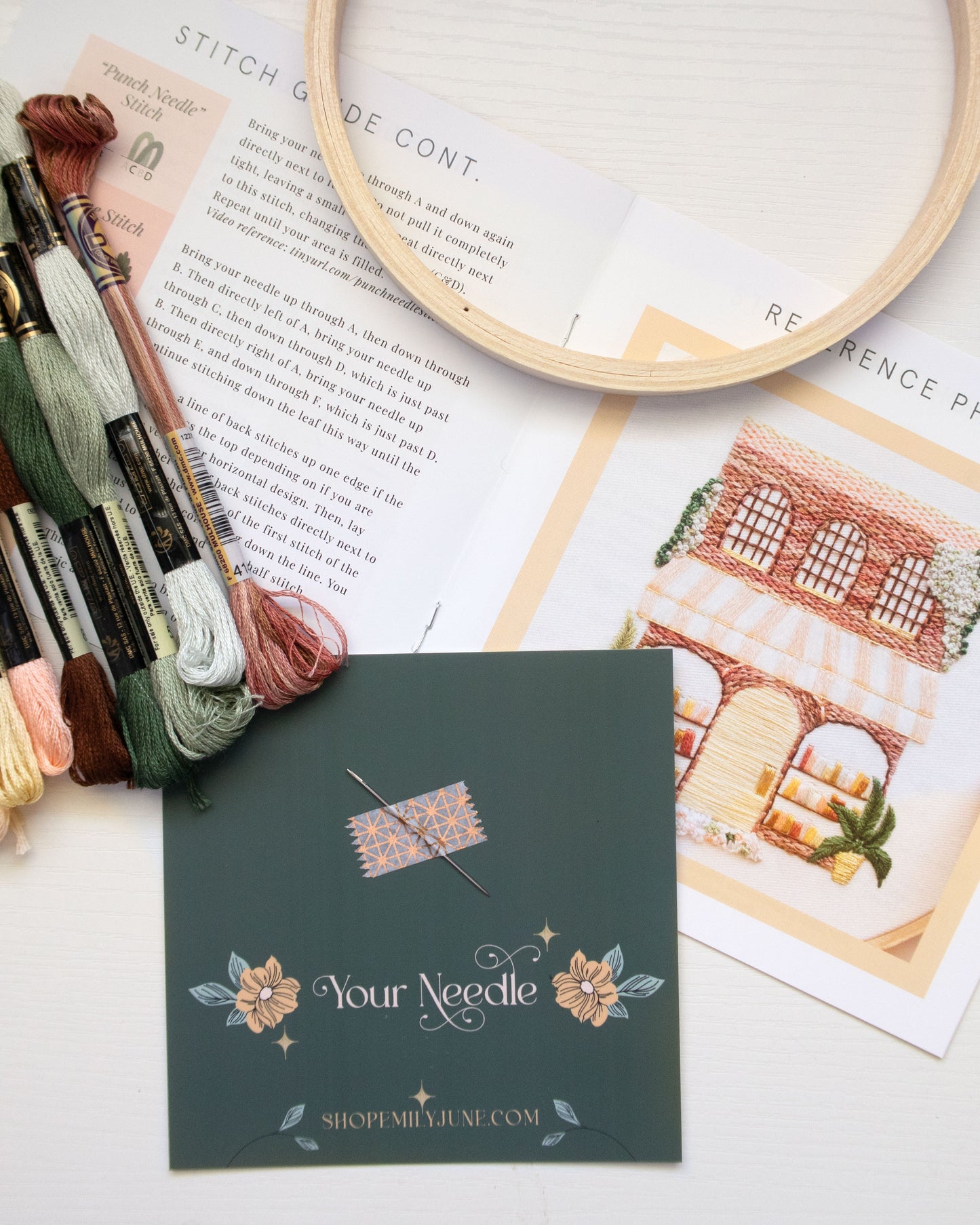 Bookshop Embroidery Kit