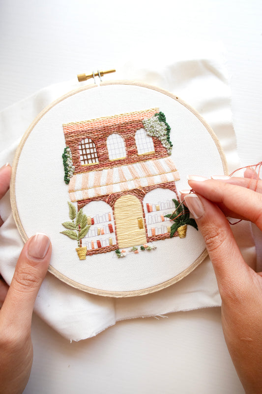 Bookshop Embroidery Kit