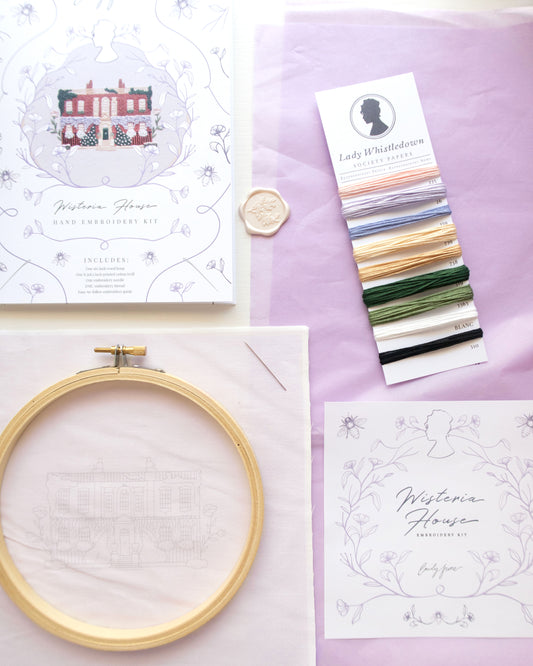Bridgerton Embroidery Kit