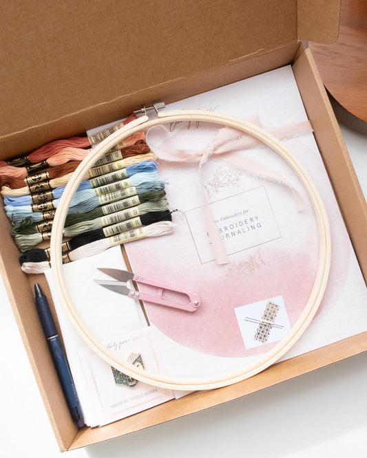 Embroidery Journal Kit