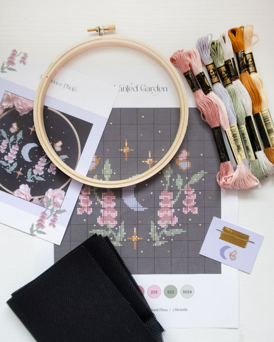 Enchanted Garden Cross Stitch Kit