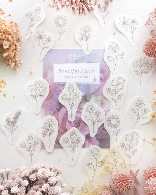 Wildflowers Stick and Stitch Pack