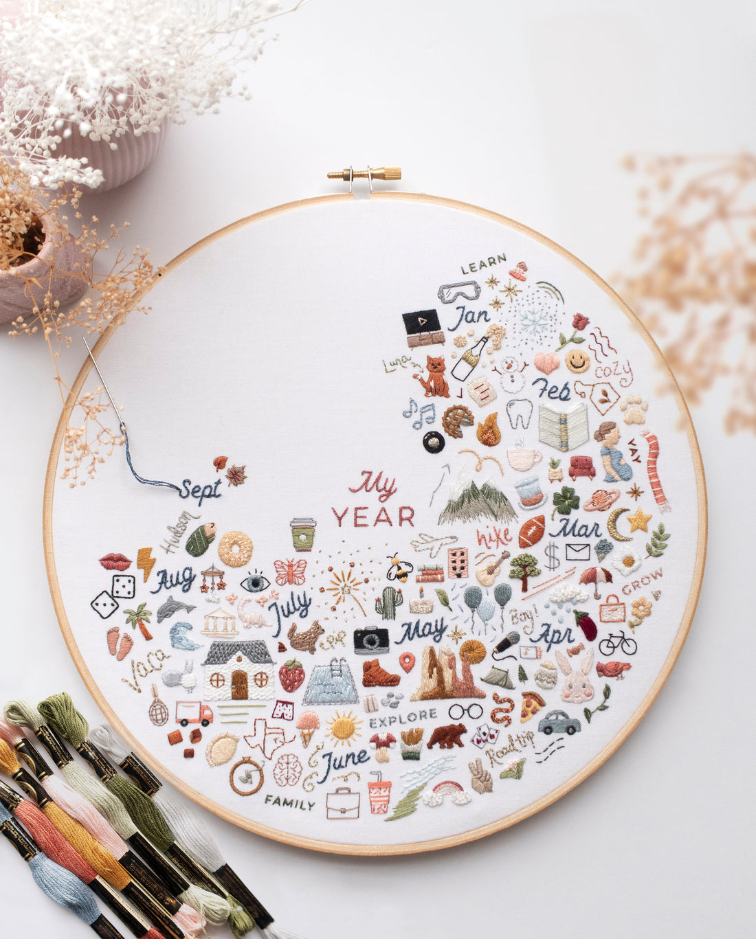 Starting Your 2024 Embroidery Journal!