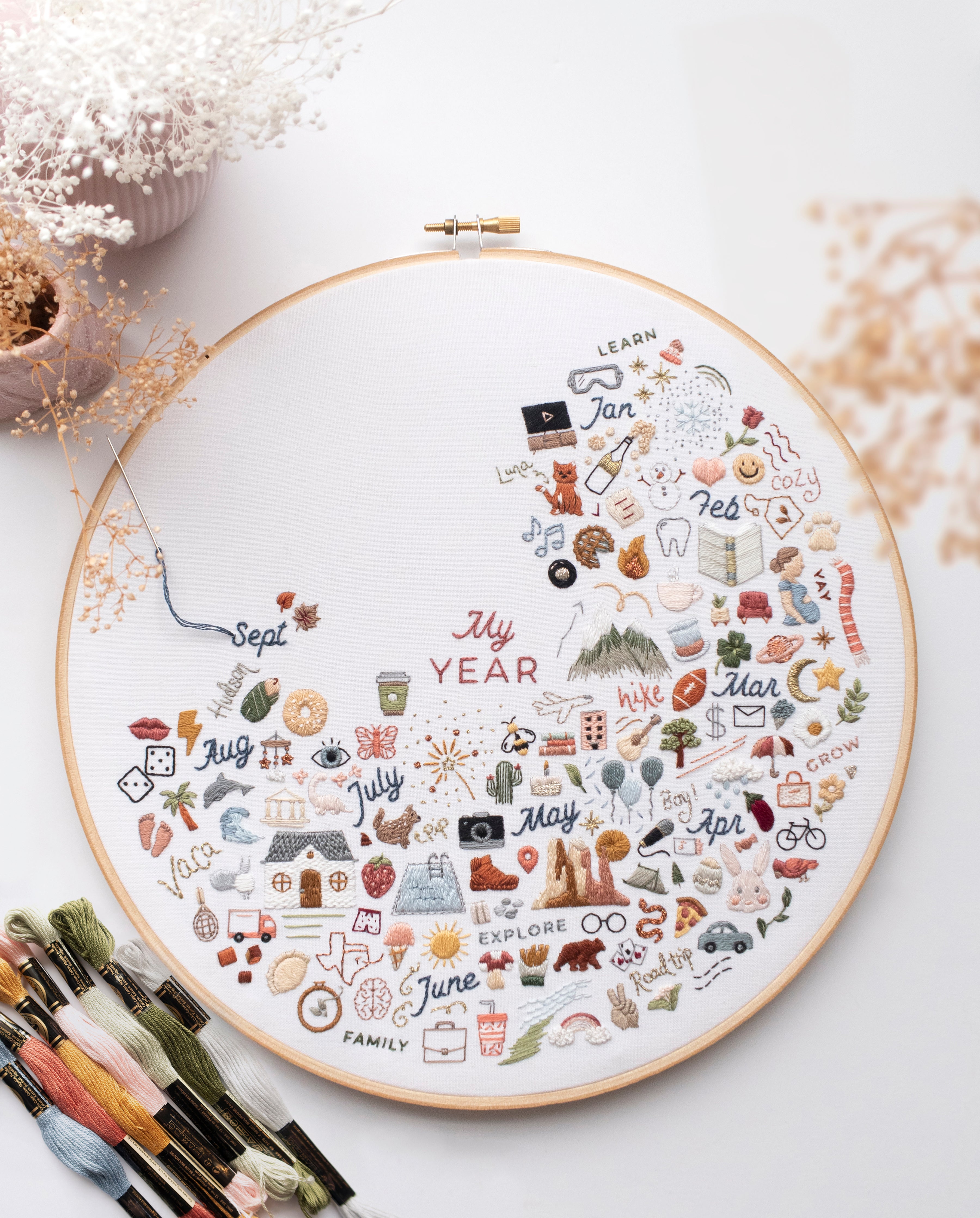 Starting Your Embroidery Journal!
