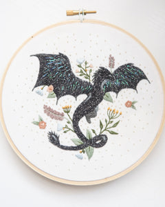 Magical Wyvern Dragon Embroidery Kit