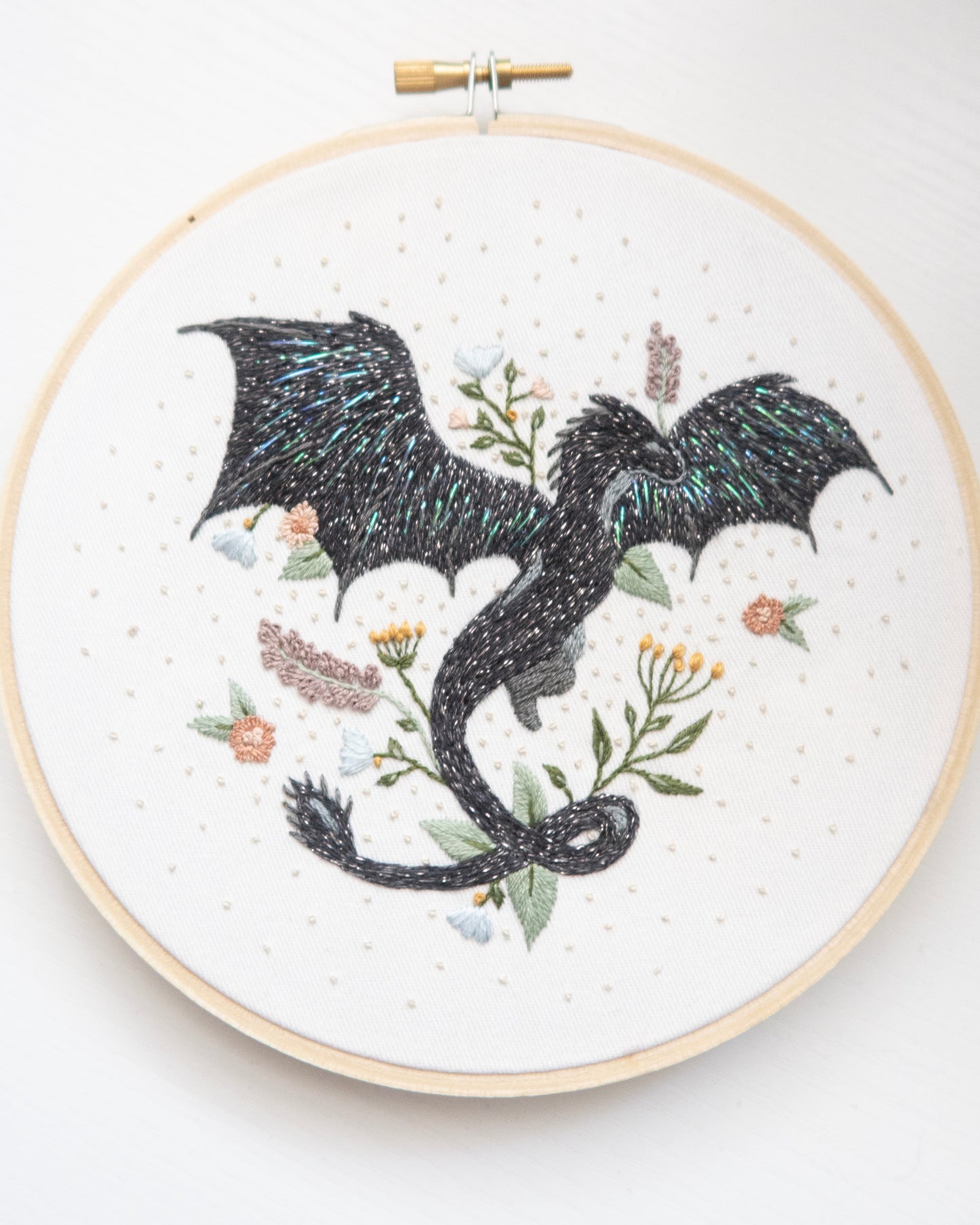 Magical Wyvern Embroidery Pattern