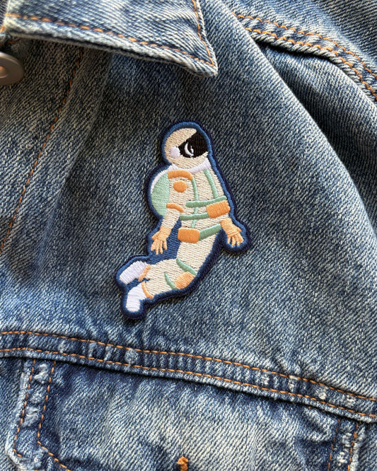 Iron-on Astronaut Embroidered Patch