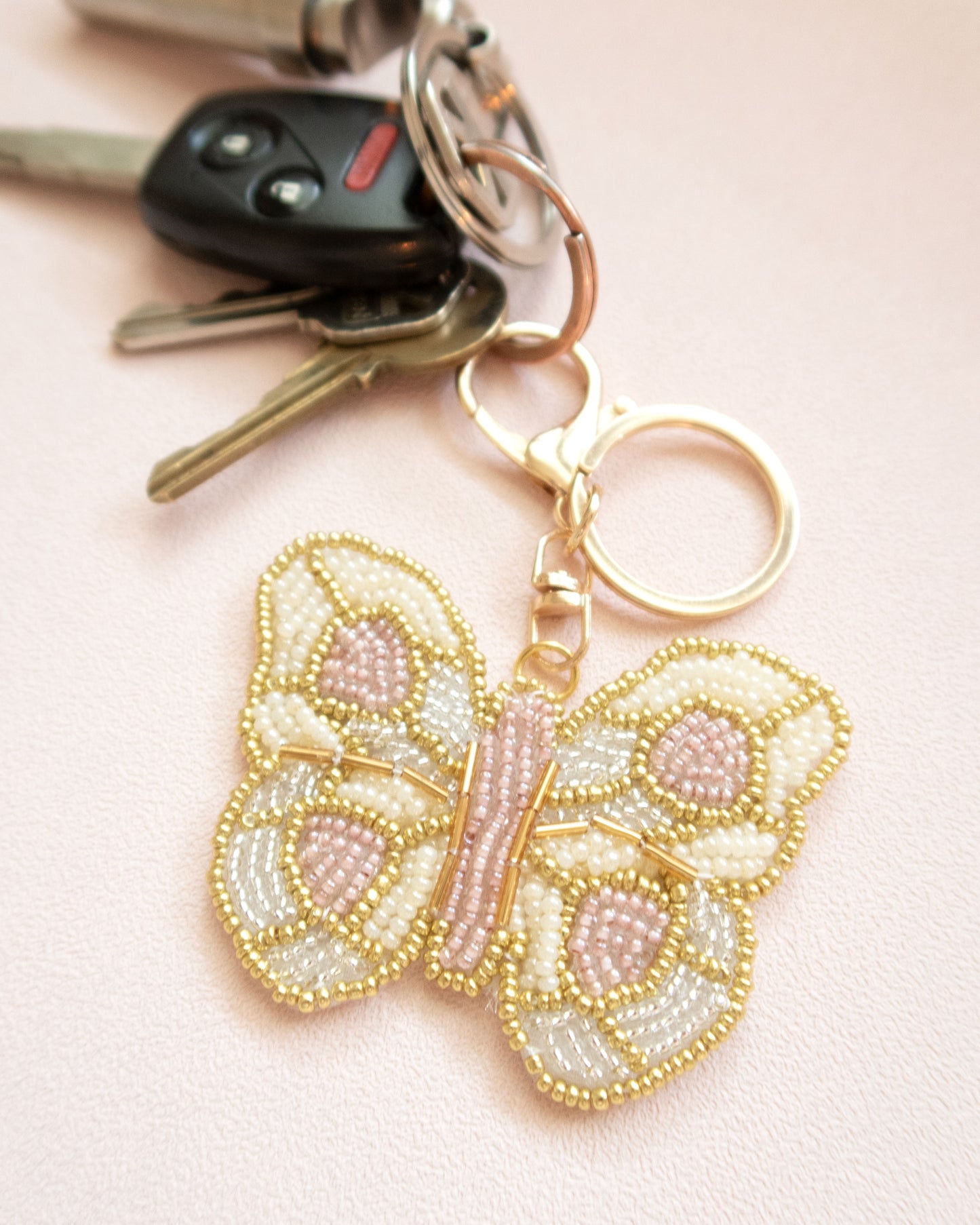 Moon and Butterfly Beadwork Kit