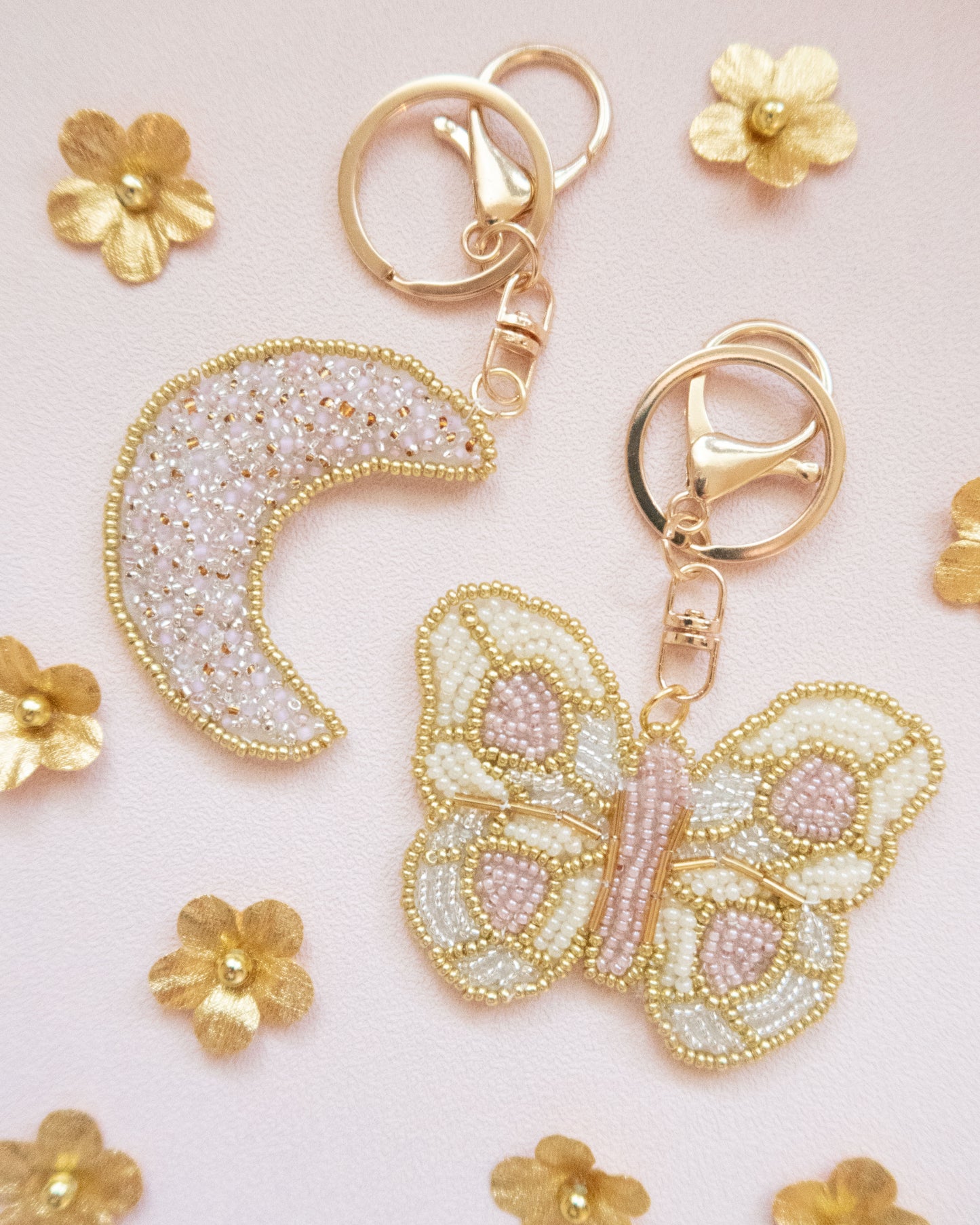 Moon and Butterfly Beadwork Kit