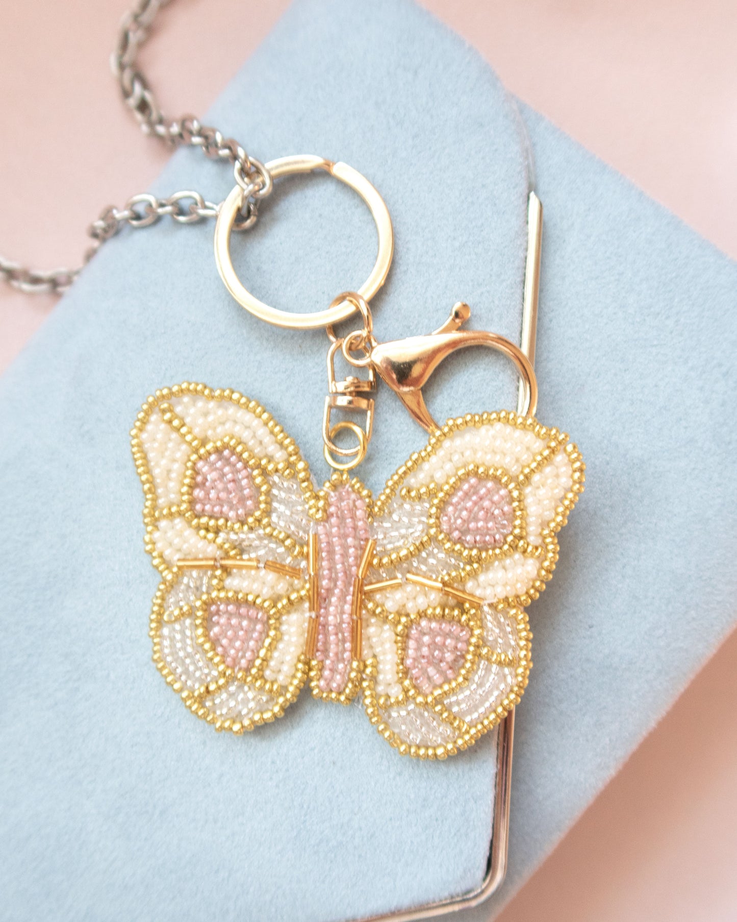 Moon and Butterfly Beadwork Kit