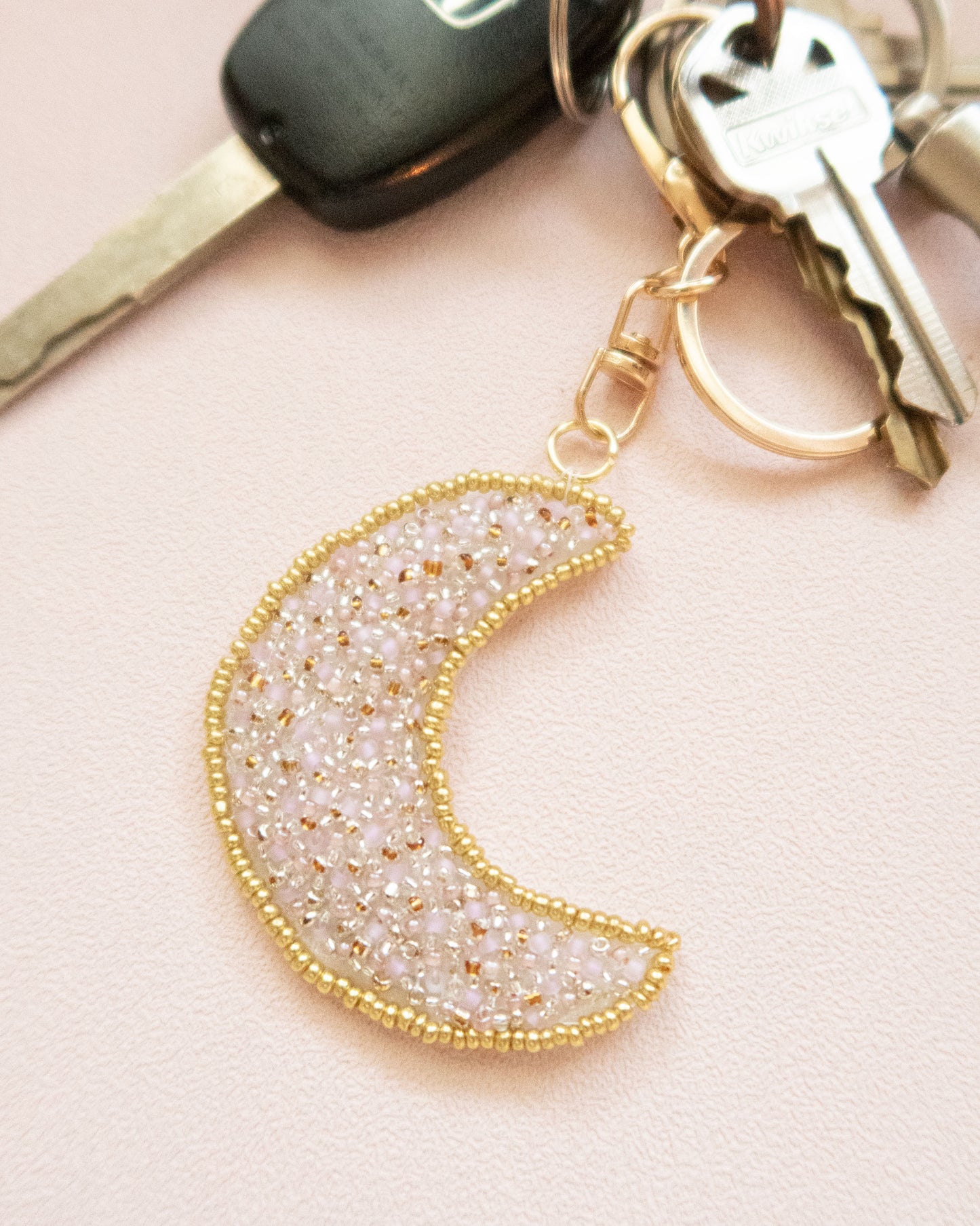 Moon and Butterfly Beadwork Kit