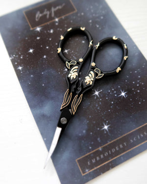 Black and Gold Scissors