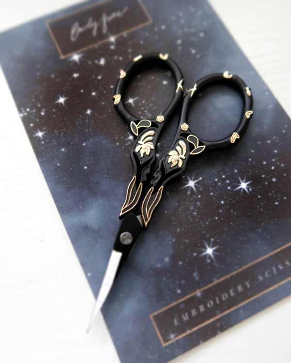 Black and Gold Scissors