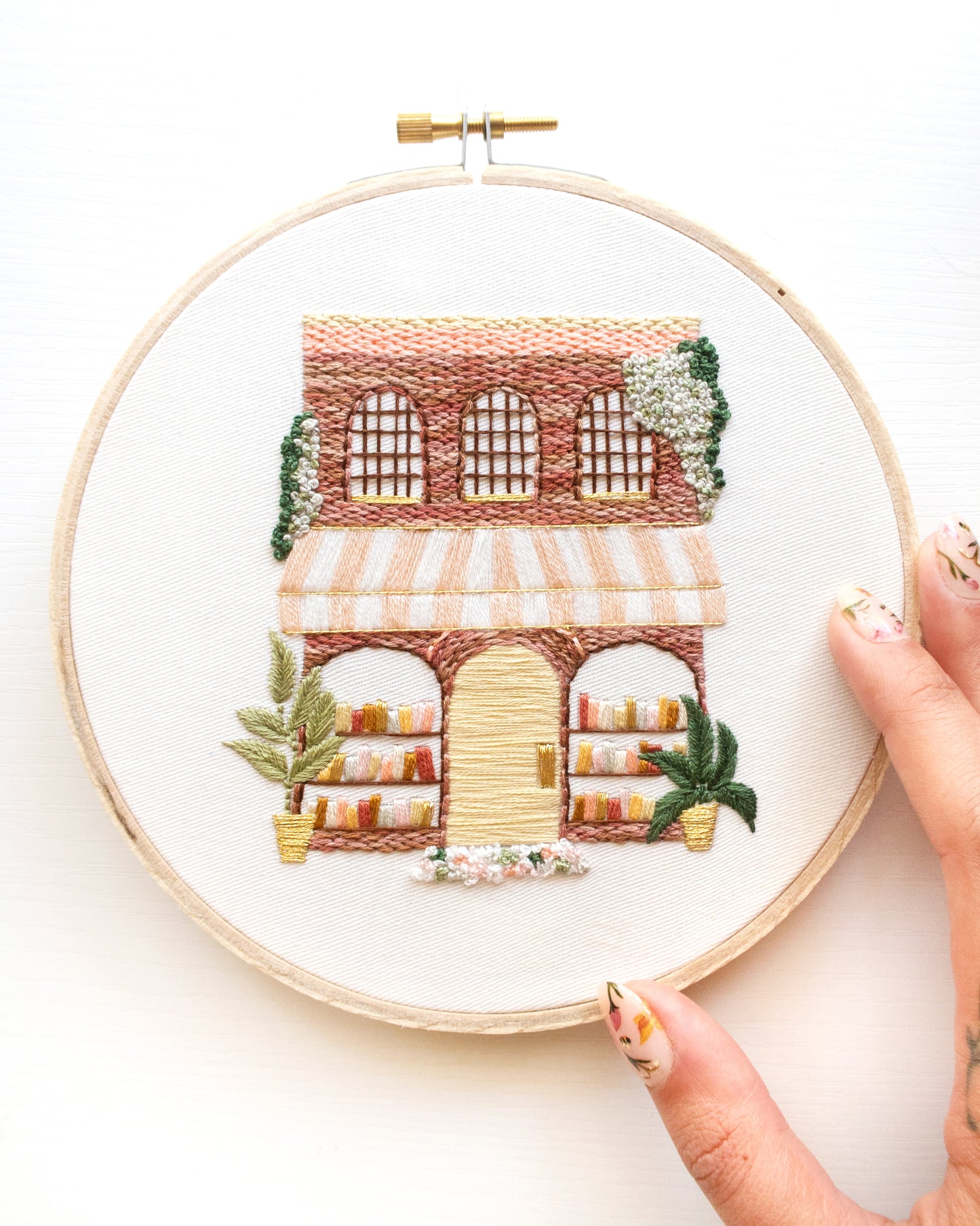 Bookstore Embroidery Kit