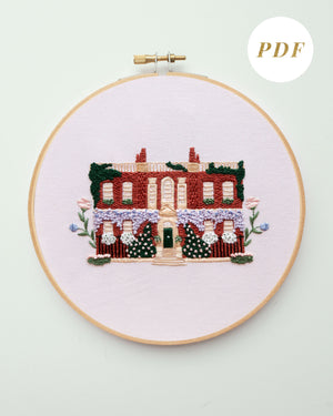 Bridgerton Embroidery Pattern