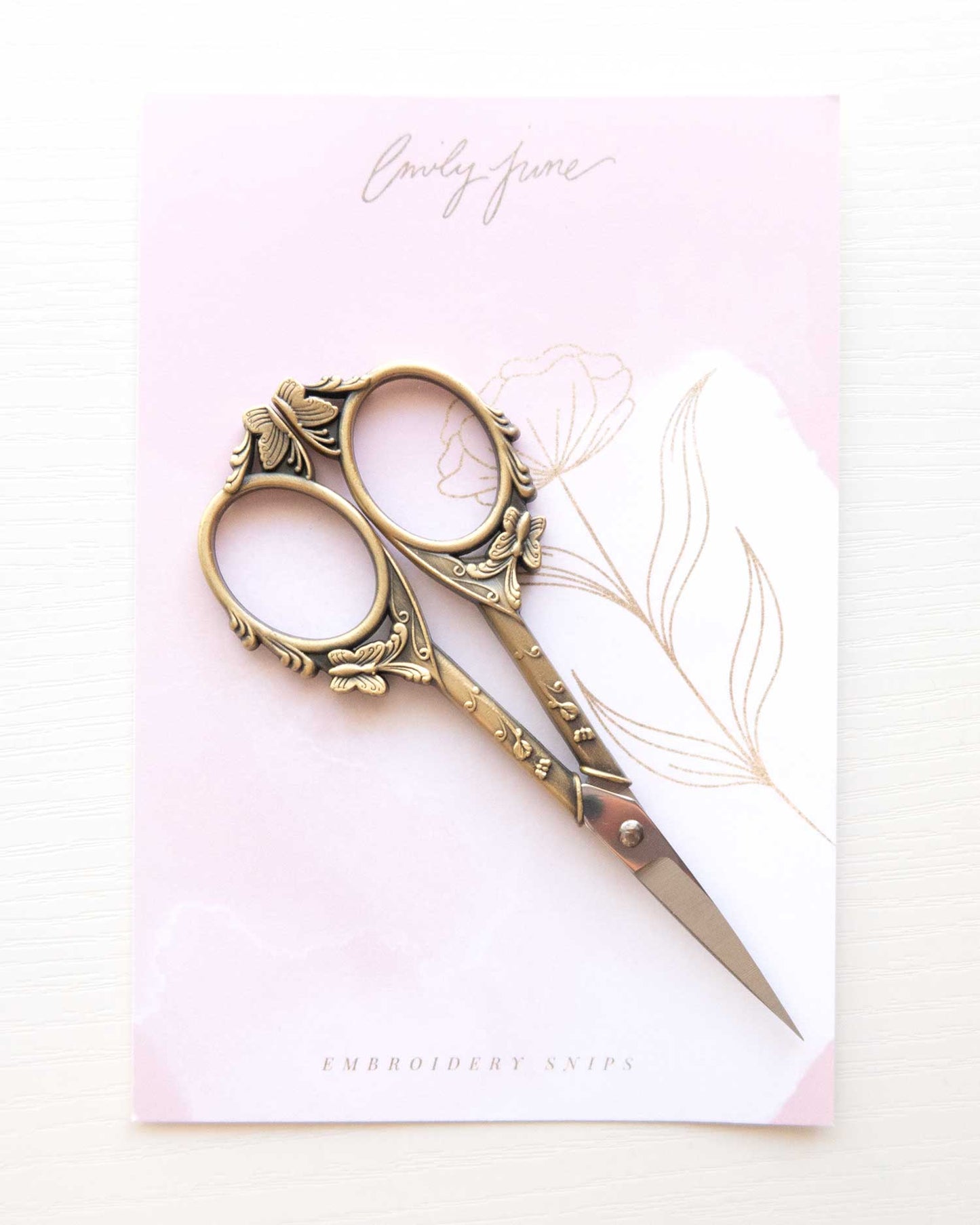 Butterfly Gold Scissors