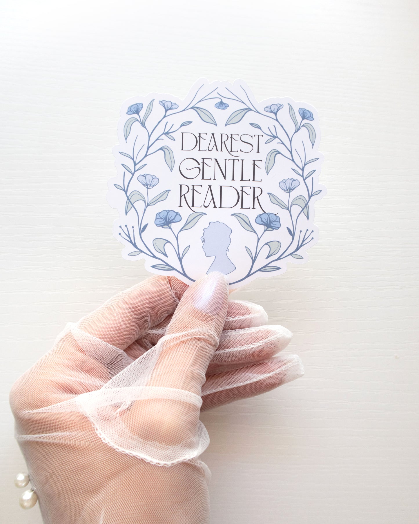 Bridgerton Dearest Gentle Reader Sticker