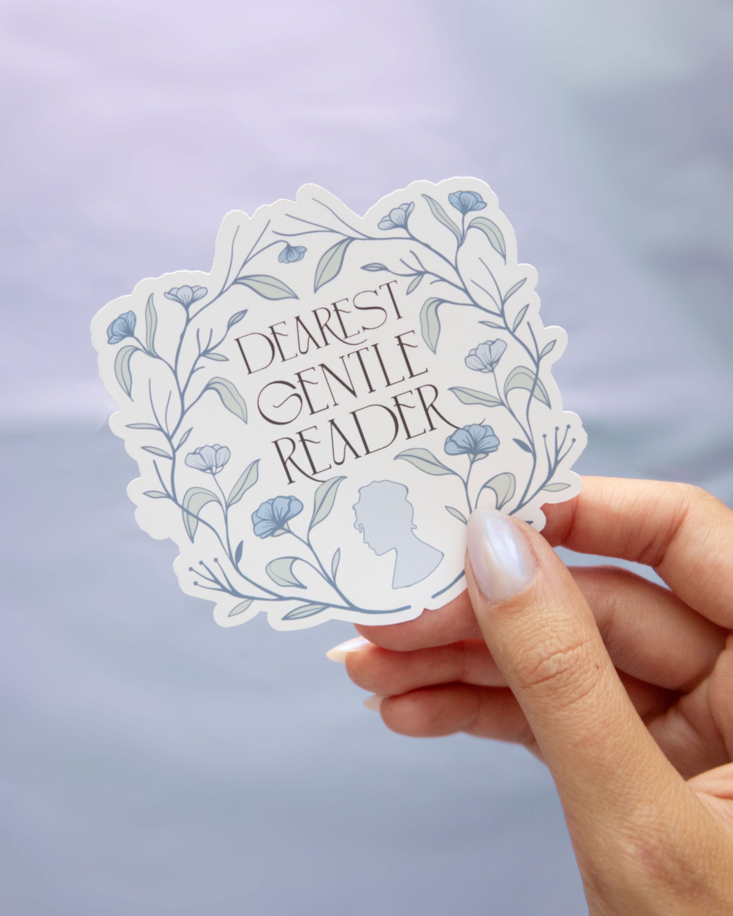 Bridgerton Dearest Gentle Reader Sticker