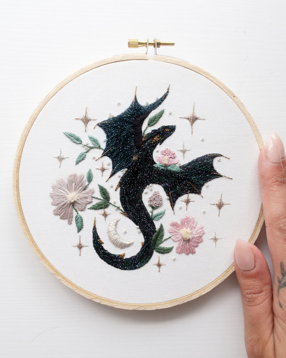 Magical Dragon Embroidery Kit