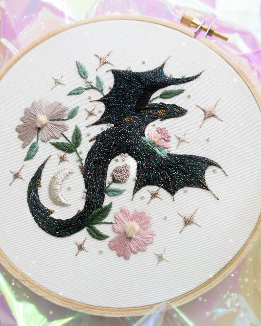 Magical Dragon Embroidery Kit
