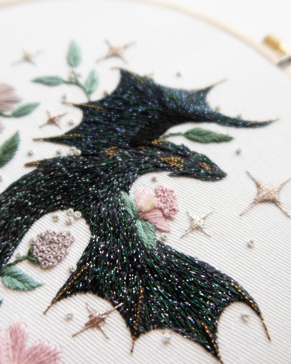 Magical Dragon Embroidery Kit