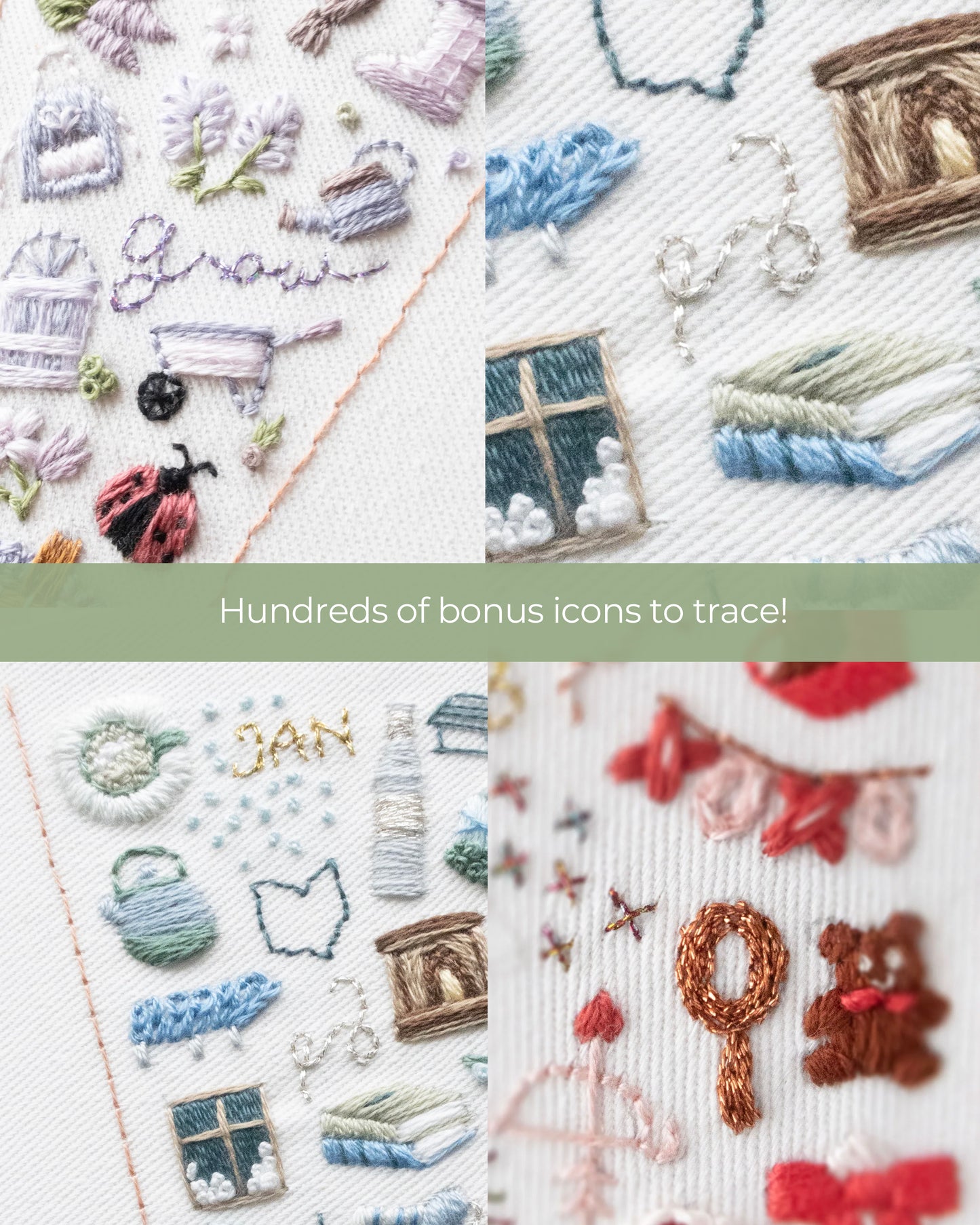 The Ultimate Embroidery Journal Pattern Bundle