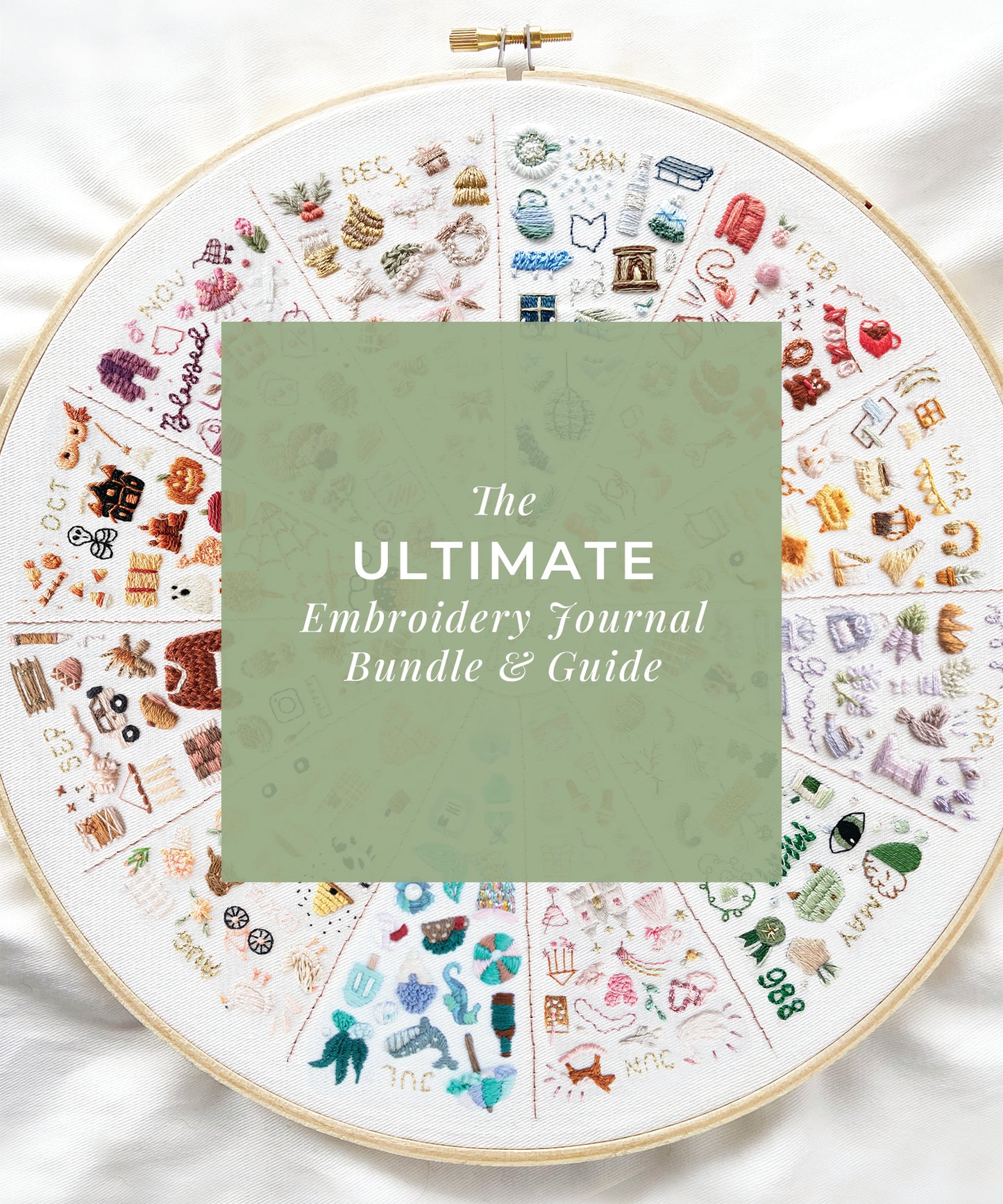 The Ultimate Embroidery Journal Pattern Bundle