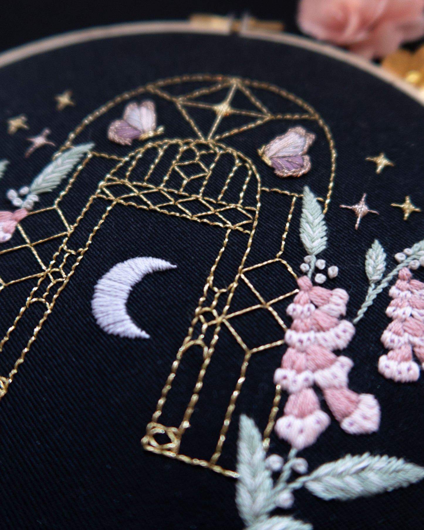 Enchanted Garden Embroidery Kit