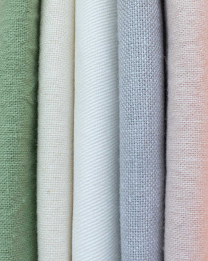 Brushed Cotton & Cotton Twill Fabric Bundle