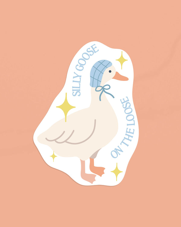 Silly Goose Sticker