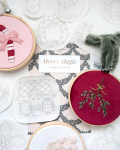 Merry Magic Christmas Stick and Stitch Pack