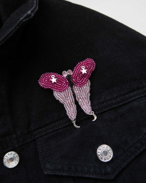 Lunar Moth and Ghostie Beadwork Kit
