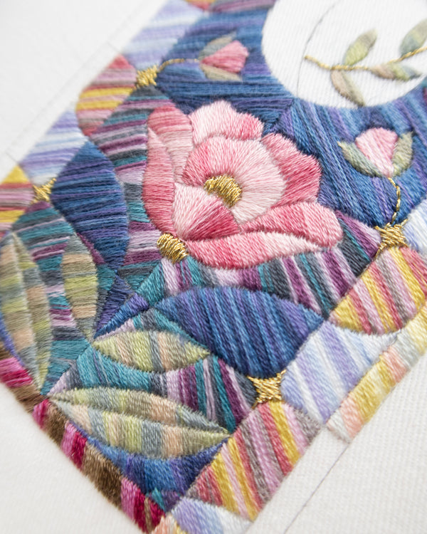 Stained Glass Embroidery Pattern