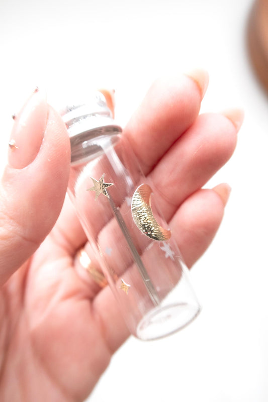 Silver Spark Embroidery Needle Holder