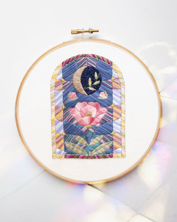 Stained Glass Embroidery Kit