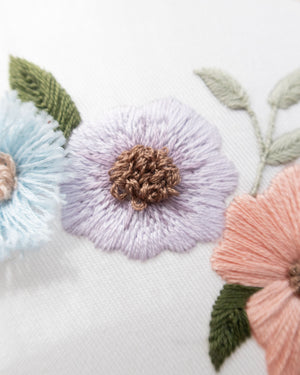 Spring Wreath Stitch Sampler