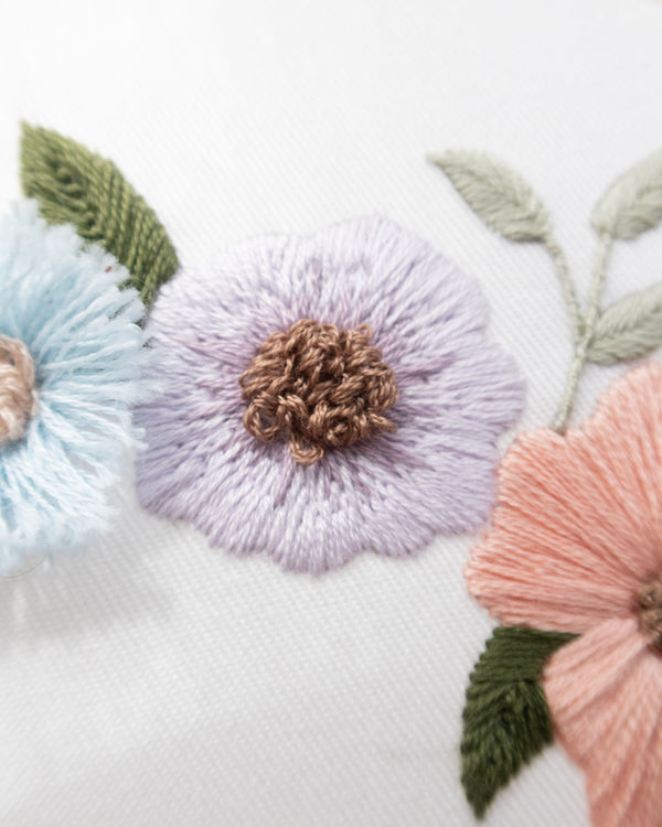Spring Wreath Stitch Sampler