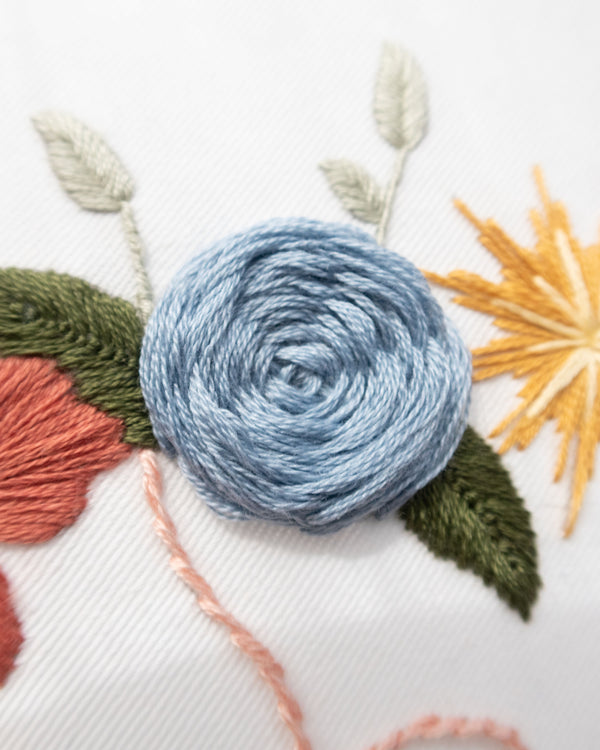 Spring Wreath Stitch Sampler