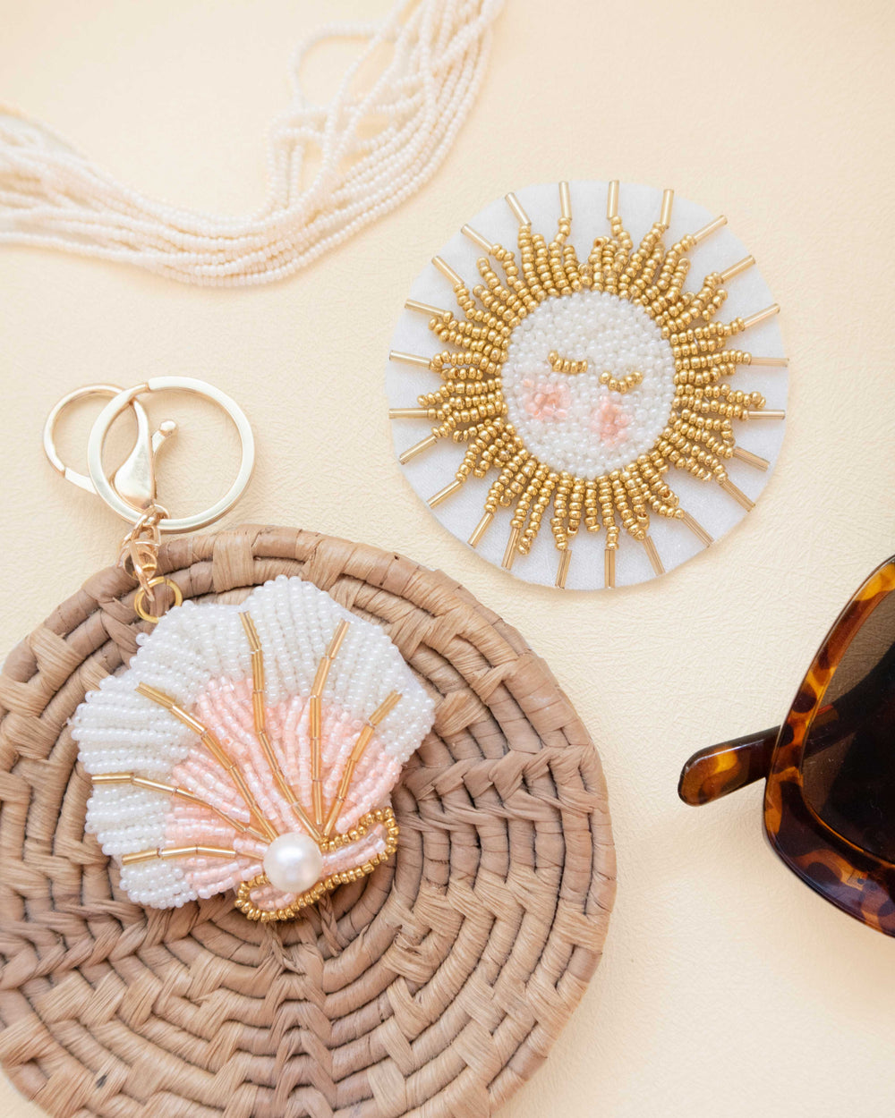 Sun and Seashell Beadwork Kit
