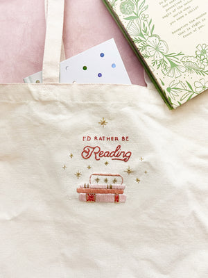 Bookworm Stick and Stitch Digital Download