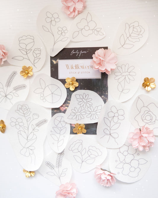 Wildflowers Stick and Stitch Pack