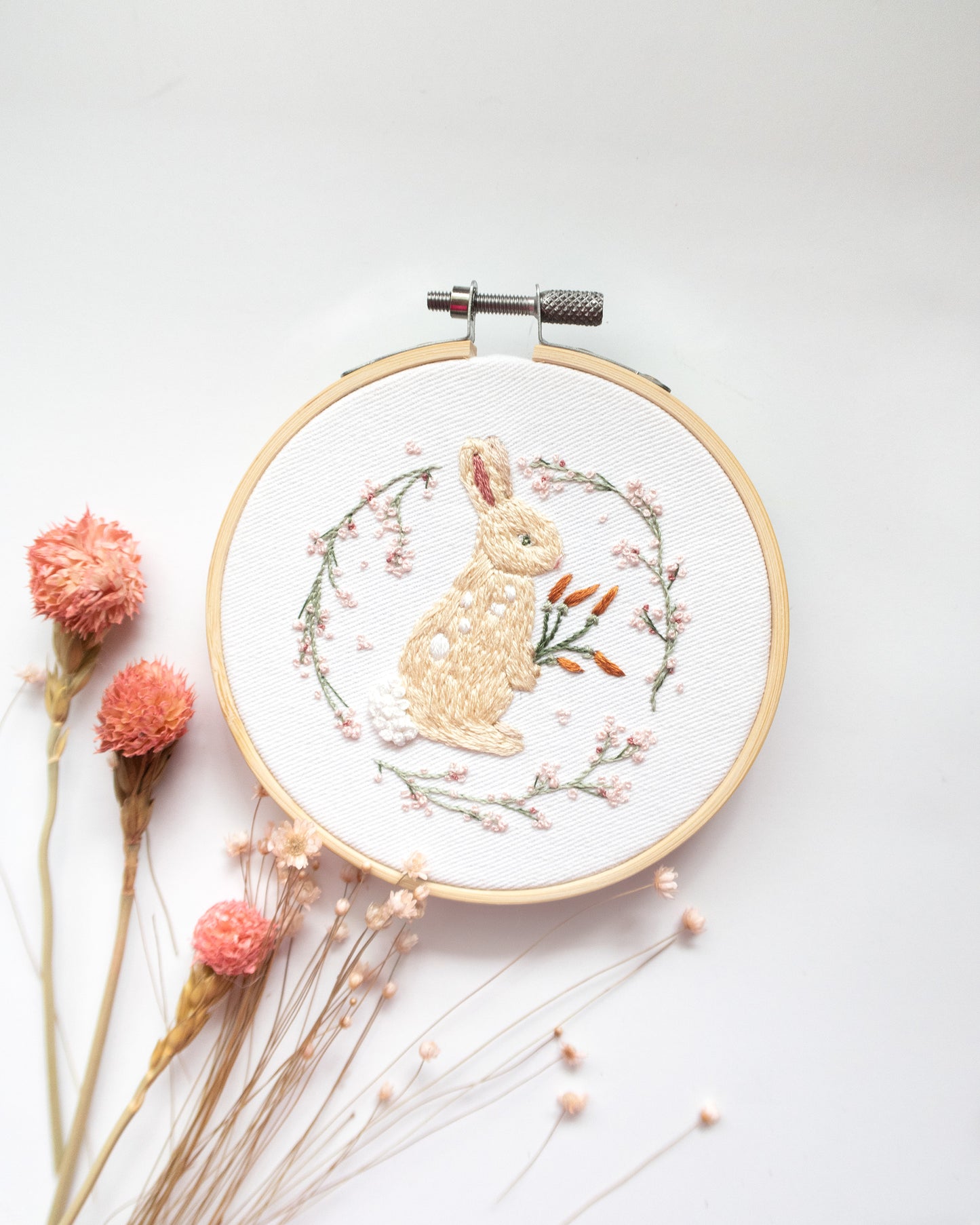 Spring Bunny Embroidery Pattern – Emily June